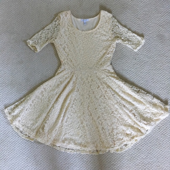 dELiA*s Lace Skater Dress - Picture 1 of 6